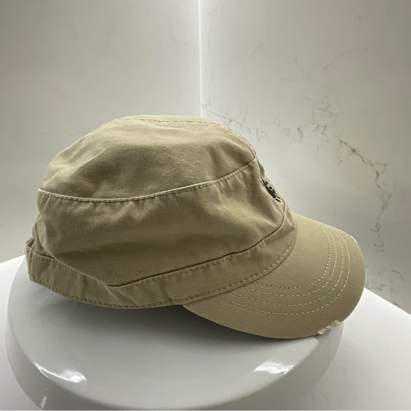 Detroit Made in Detroit distressed cadet cap hat tan strapback - Picture 4 of 8